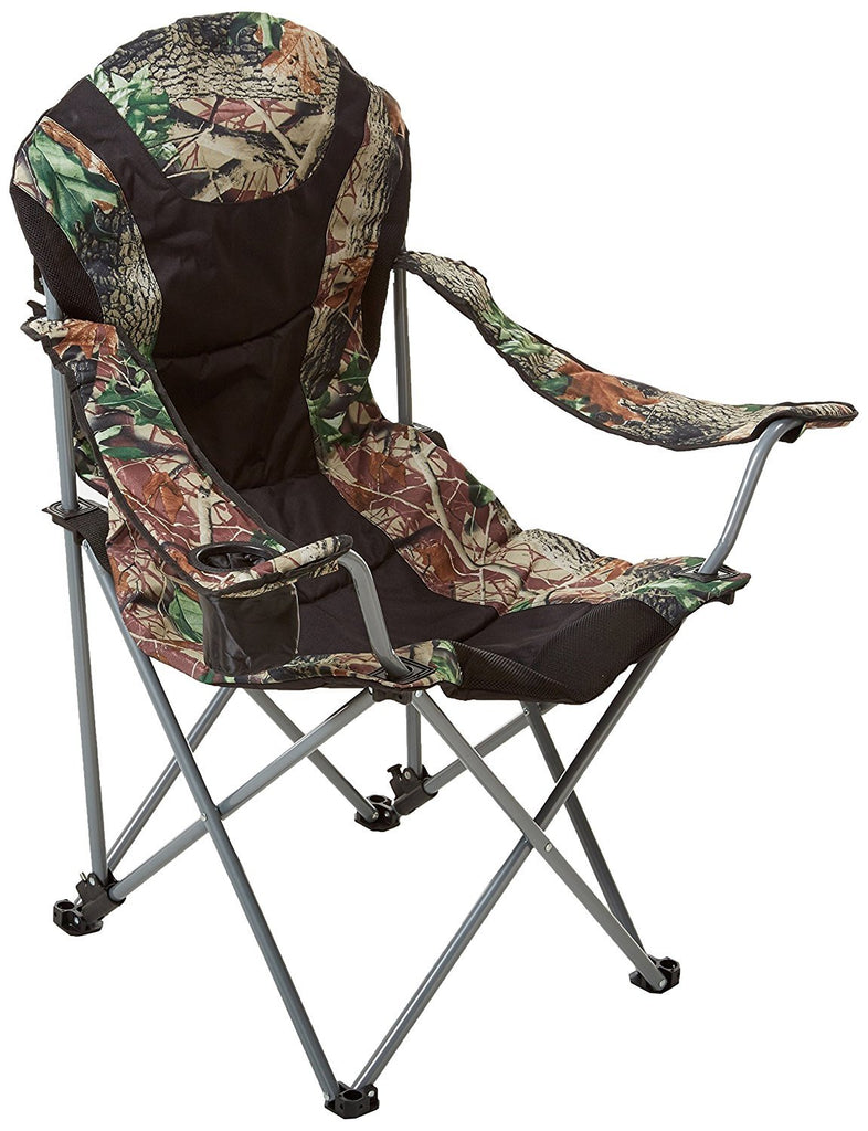 foldable recliner camp chair camo - Young Farts RV Parts