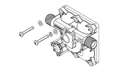 Fresh Water Pump Upper Housing SHURflo 94-801-01 - Young Farts RV Parts