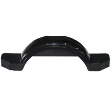 Load image into Gallery viewer, Fulton 008582 - Single Axle Trailer Fender with Top and Side Steps - Black Plastic - 12&quot; Wheels - Young Farts RV Parts