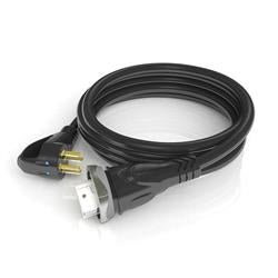 Furrion F50R36-SB-OEM Power Cord - Black 50 Amp 36' with LED - 381588 - Young Farts RV Parts