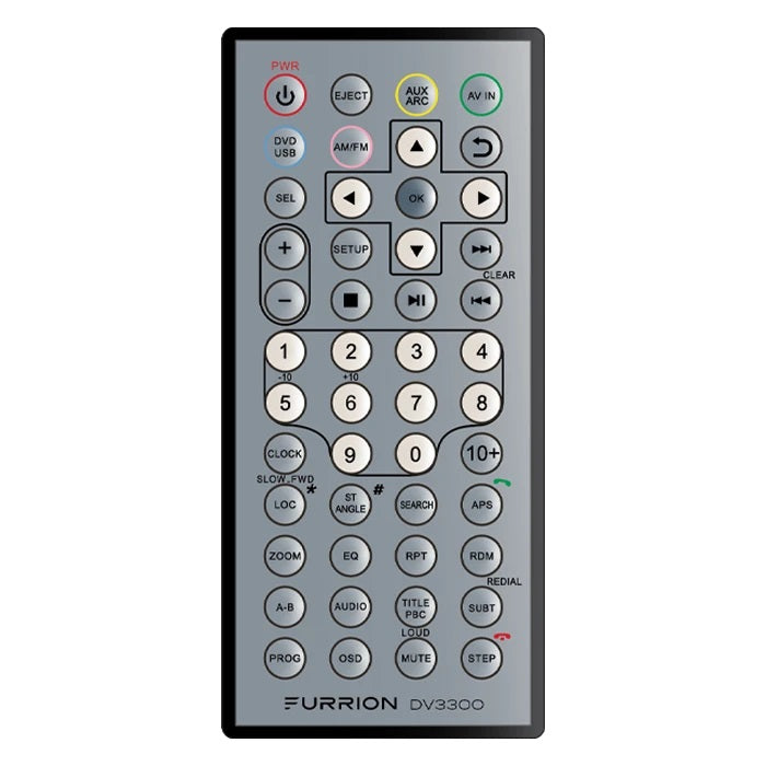 furrion llc 210121 *SPECIAL ORDER* REMOTE CONTROL FOR DV3300 - Young Farts RV Parts