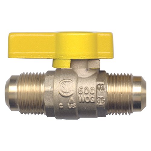 Gas Valve 3/8 Flare #Bv50 - Young Farts RV Parts