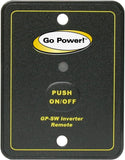 Go Power! GP-SW-Remote Inverter Remote for The GP-SW1500 12 and 24-Volt