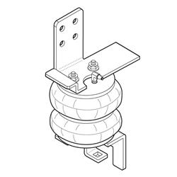 Helper Spring Kit Firestone Industrial 2304 - Young Farts RV Parts