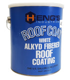Heng's® 45128-4 - Plas-T-Cote™ 128 oz. Alkyd Fibered Metal/Fiberglass White Roof Coating
