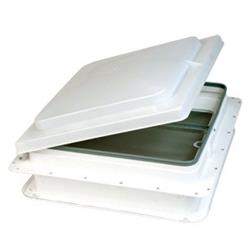 Heng's Industries Roof Vent Lid Jensen without Pin Hinge Smoke J7291RSM-C - Young Farts RV Parts