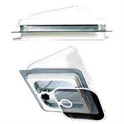 Heng's Industries RV Roof Vent Manual Opening - with White Lid - V771401-C1G1 - Young Farts RV Parts