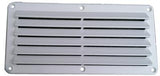 Heng's Industries Wall Vent 5 Inch x 10 Inch White ABS - DV510W