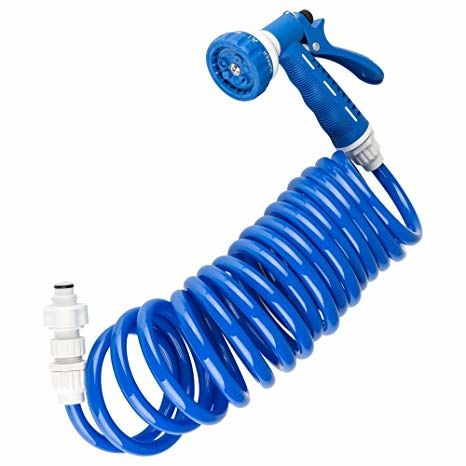 Hose For Spray-Away, 15' Coiled, Boxed - Young Farts RV Parts