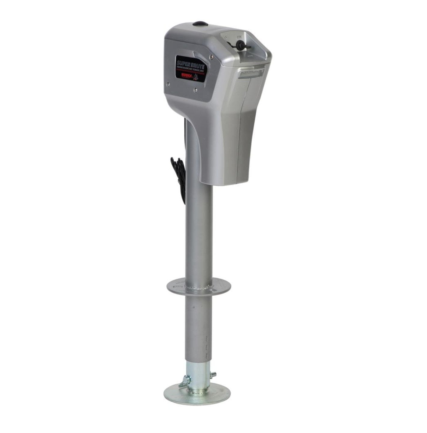 Husky Towing 82022 Super Brute Electric Trailer Tongue Jack, 5000 # - Young Farts RV Parts