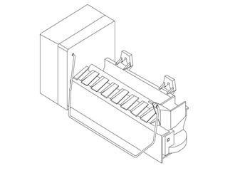 Ice Maker Assembly Norcold 637582 - Young Farts RV Parts