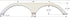 Icon 01775 Fender Skirt; Tandem Axle Fits Various Thor Brands Including Citation; 77-5/8 Inch Length x 14-7/8 Inch Height; Polar White - Young Farts RV Parts