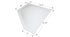 Icon 12372 Neo Angle Skylight 32 1/2" x 25 1/2", White - Young Farts RV Parts