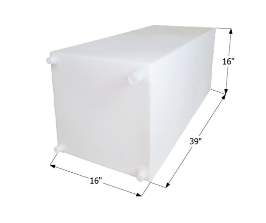 Icon 12725 (WT2461) Fresh Water Tank, 40 Gal. - Young Farts RV Parts