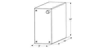 Icon 12730 Fresh Water Tank - Young Farts RV Parts