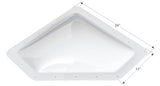 Icon Neo Angle Skylight 4 Inch High Bubble Type Dome 11
