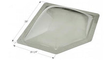 Load image into Gallery viewer, Icon Neo Angle Skylight 7&quot; High Bubble Type Dome Opening 14.25 x 24&quot; White - 12179 - Young Farts RV Parts