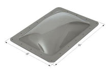 Load image into Gallery viewer, Icon Rectangular Skylight 18 Inch x 26 Inch - Smoke - Set Of 6 - 14267 - Young Farts RV Parts