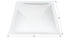 Icon Skylight 4" Bubble Type Dome Square White Opening 30" x 30" - Young Farts RV Parts
