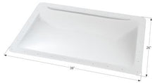Load image into Gallery viewer, Icon Skylight, 4&quot; Bubble Type Rectangular, White, Opening 22&quot; x 34&quot; - Young Farts RV Parts
