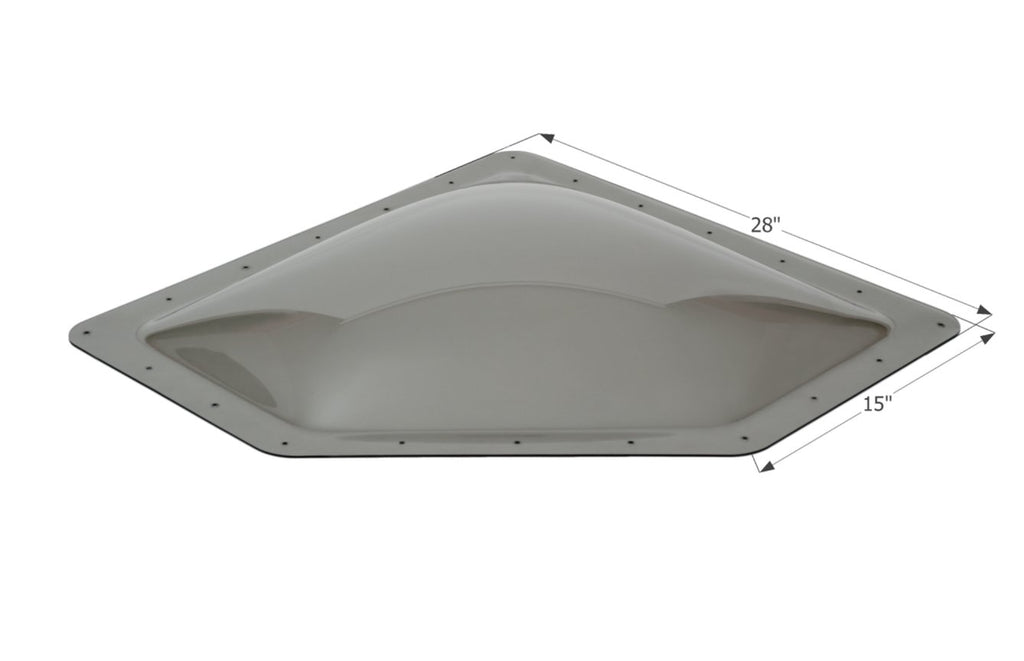 ICON SKYLIGHT NSL2412S - 24" X 12" - SMOKE - Young Farts RV Parts