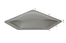 Load image into Gallery viewer, ICON SKYLIGHT NSL2412S - 24&quot; X 12&quot; - SMOKE - Young Farts RV Parts