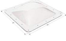 Load image into Gallery viewer, ICON SKYLIGHT SL1414C - 14&quot; X 14&quot; - CLEAR - Young Farts RV Parts