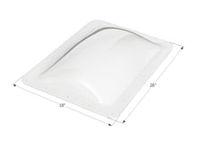 Load image into Gallery viewer, Icon Skylight SL1422W - 14&quot; x 22&quot; - White - Young Farts RV Parts