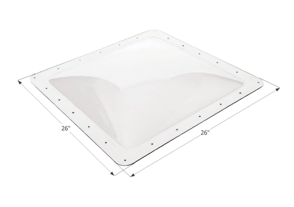 ICON SKYLIGHT SL2222C - 22" X 22" - CLEAR - Young Farts RV Parts