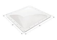 Load image into Gallery viewer, ICON SKYLIGHT SL2222C - 22&quot; X 22&quot; - CLEAR - Young Farts RV Parts
