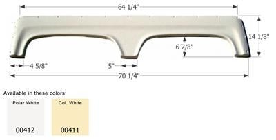 Icon Universal Fender Skirt 70-1/4