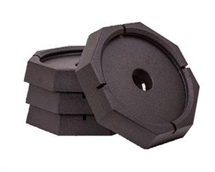 Jack Pad SnapPad XTRSP4 Xtra, Rubber, Fits 9