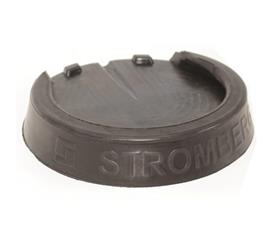 Jack Pad Stromberg Carlson JBP-S9.6 Molded EPDM Rubber, 9" Round, Black - Young Farts RV Parts