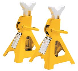 Jack Stand Performance Tool W41021 2 Ton Capacity, Ratchet Style, 6-11/16" x 6-15/16" Base, 10-3/4" Minimum Height, 16-3/4" Maximum Height - Young Farts RV Parts