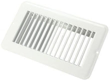 Load image into Gallery viewer, JR Products 02-28945 - 4&quot; X 8&quot; Floor Register - Undampered - Metal - White - Young Farts RV Parts