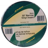 JR Products 11261 - 50' Narrow Vinyl Insert - Black