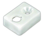 JR Products 81465 Window Curtain Track End Stop