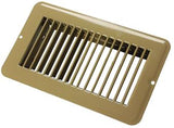 JR Products Heating/ Cooling Register - Rectangular Brown - 02-28955