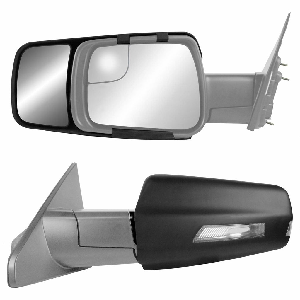 K-Source 80730 - Snap & Zap Towing Mirror (Pair) Dodge Ram 1500 2019 - Young Farts RV Parts