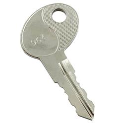 Key AP Products 013-689964 Bauer; Replacement Key For Bauer RV900 Series - Young Farts RV Parts