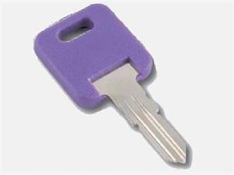 Key AP Products 013-690306 Global; Replacement Key For Global Series Door Lock - Young Farts RV Parts