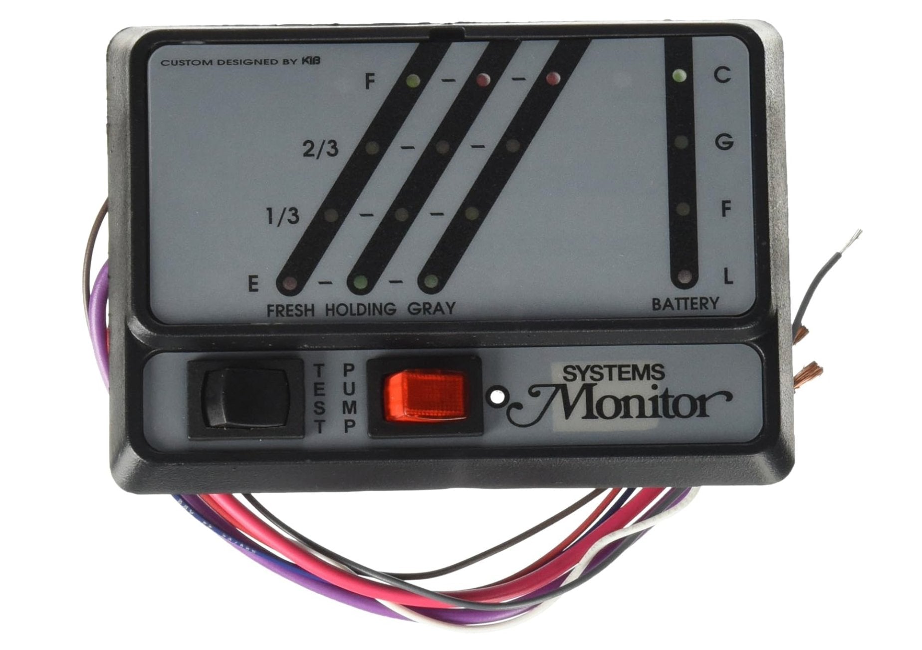 KIB Electronics K21 Tank Monitor System Panel - Young Farts RV Parts