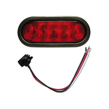 Load image into Gallery viewer, KIT REAR LIGHT OVAL 6&quot; RED - Young Farts RV Parts