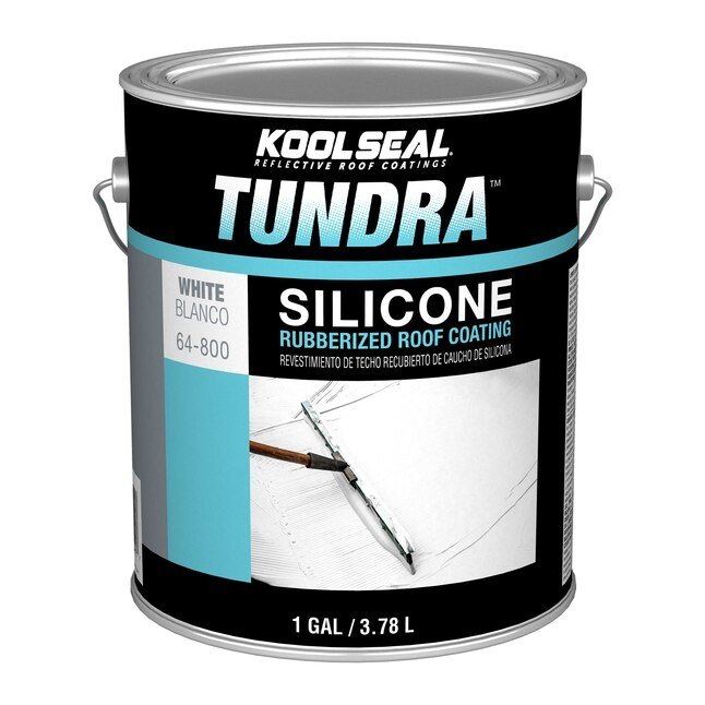 Kool Seal KS0064800-16 - 1-Gallon White Silicone Reflective Roof Coating - Young Farts RV Parts