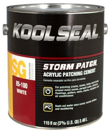 Kool Seal KS0085100-16 - Acrylic Instant Roof Patching Cement - White - Young Farts RV Parts