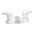 LAVATORY FAUCET 4" 2KNOBS WHT - Young Farts RV Parts