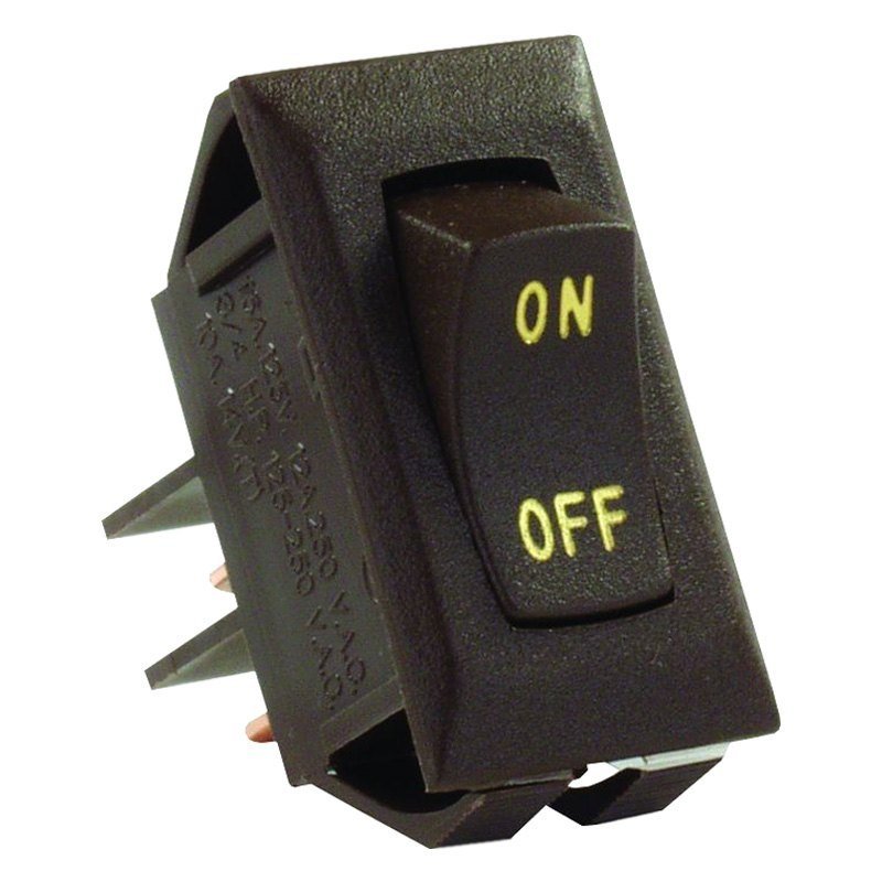 Lebeled Switch 12V Brown - Young Farts RV Parts