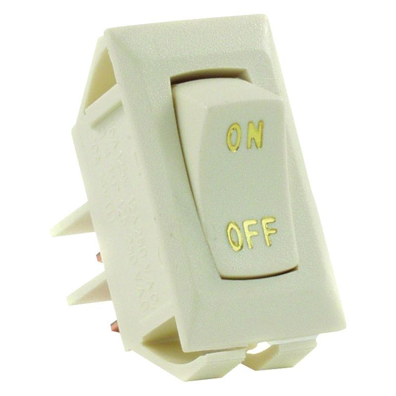 Lebeled Switch 12V Ivory - Young Farts RV Parts