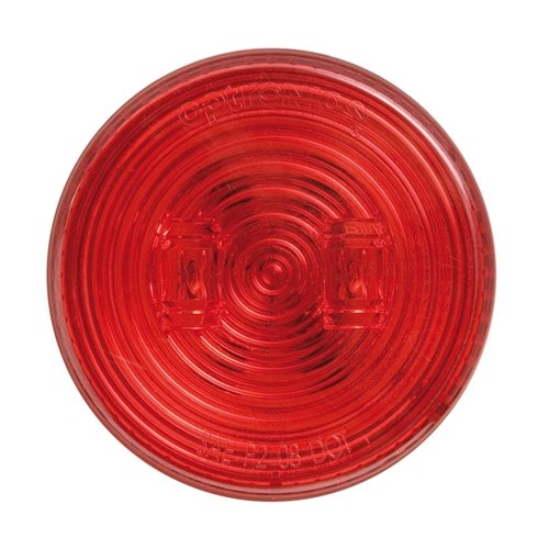 LED 2.5" CLEAR LIGHT RED - Young Farts RV Parts