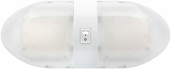 led interior rv dome light double - Young Farts RV Parts